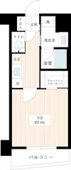 クリオ等々力の間取り画像