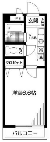 メゾン中野の間取り画像