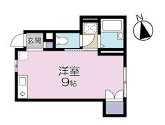 クレセントコートの間取り画像