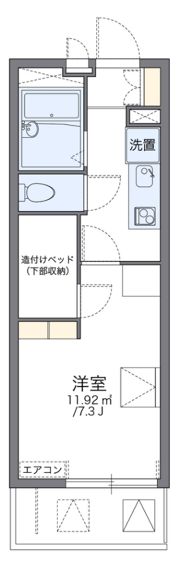 レオパレス伸光の間取り画像
