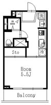 鶯谷マンションの間取り画像
