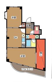 ラフィット豊島園の間取り画像