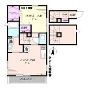 クレール西新宿の間取り画像