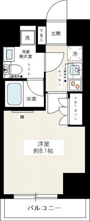 イアース練馬の間取り画像