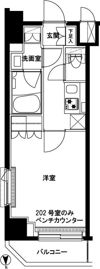 ルーブル西新井の間取り画像
