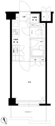 ルーブル目黒不動前の間取り画像