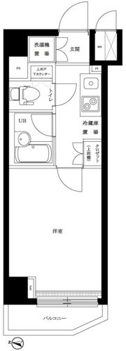 ルーブル明大前の間取り画像