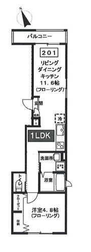 シエロブルーの間取り画像
