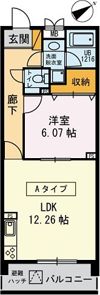 クレールメゾン新井の間取り画像
