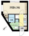 フラシア東品川の間取り画像