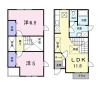 プリムヴェールの間取り画像