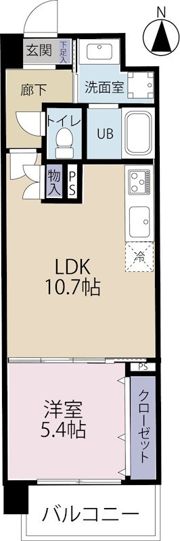 ART RESIDENCE KAWAGUCHIの間取り画像