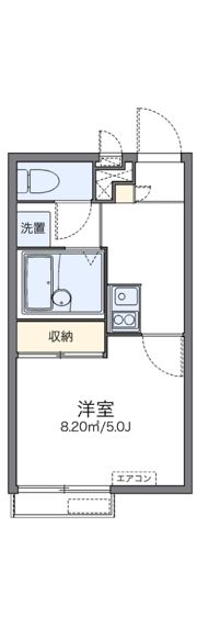 レオパレスボレールの間取り画像