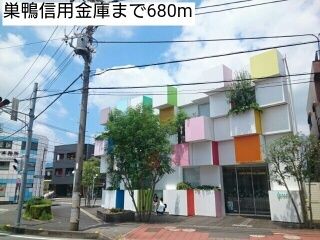 近くの巣鴨信用金庫まで680m(徒歩9分)