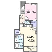 ロータスパークCの間取り画像