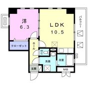 グランカーサの間取り画像