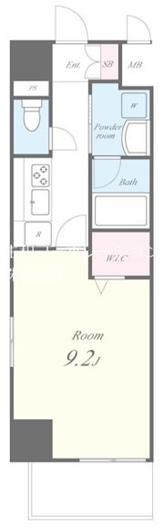 ラピスポンス新横浜の間取り画像