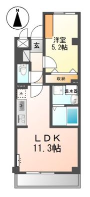 イーストピアの間取り画像