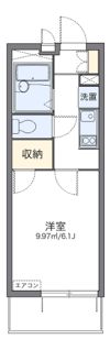 レオパレスタウンコートの間取り画像