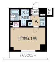 クレイシア世田谷赤堤の間取り画像