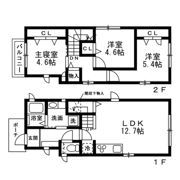 （仮）北区志茂4丁目 新築賃貸住宅の間取り画像