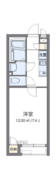 クレイノスヨンの間取り画像
