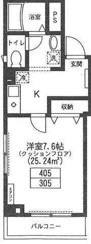 ビオス杉並の間取り画像