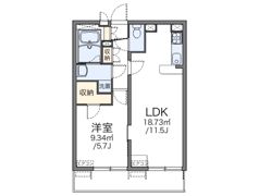 レオパレスプリマベーラ中台の間取り画像