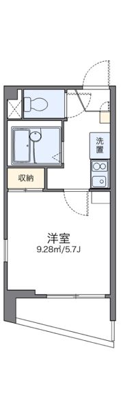レオパレスミヨシの間取り画像