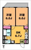 月村マンションNo.22の間取り画像