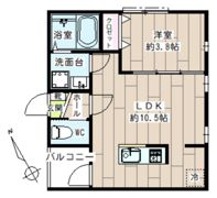 シェソワ東大井の間取り画像