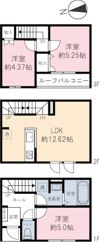 ベルリードの間取り画像