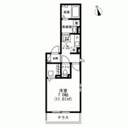 キーファー大倉山の間取り画像