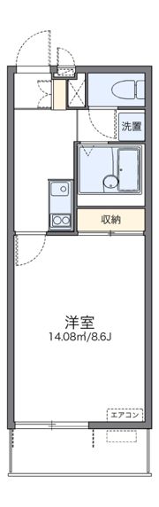 レオネクストレジーナIIIの間取り画像