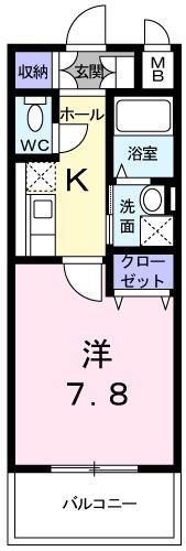 ミルフィーユの間取り画像