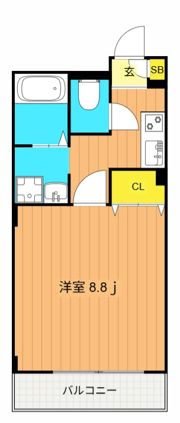 アンプルールフェール宮内の間取り画像