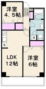 トップアイランドコーポの間取り画像