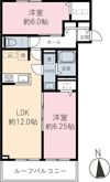 カーサファルコンの間取り画像