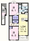 リバーテラスKの間取り画像