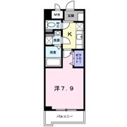 フラワーヒルズの間取り画像