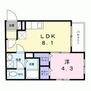 フィオーレの間取り画像