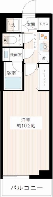 MAXIV北千住の間取り画像