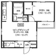 メゾン桜新町の間取り画像