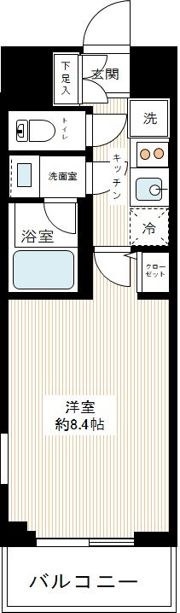 MAXIV HY’s 南砂町の間取り画像
