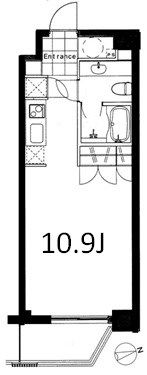 フレンシア麻布十番ノースの間取り画像