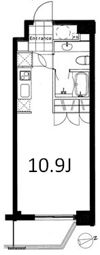 フレンシア麻布十番ノースの間取り画像