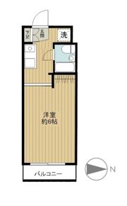 プリュメゾン駒沢の間取り画像