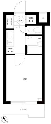 ルーブル恵比寿サウスガーデンの間取り画像