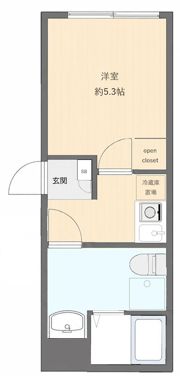 フラシア板橋本町の間取り画像