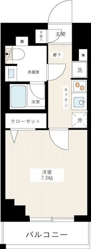 AZEST千住大橋の間取り画像